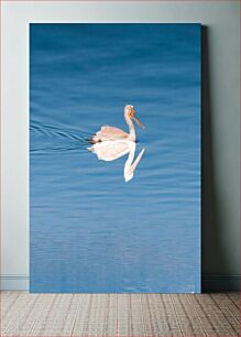 Πίνακας, Pelican Reflection on Water Αντανάκλαση πελεκάνου στο νερό