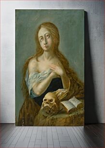 Πίνακας, Penitent mary magdalene, George De La Tour
