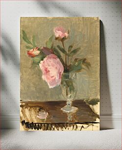 Πίνακας, Peonies (ca. 1869) by Berthe Morisot