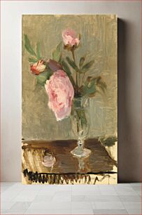 Πίνακας, Peonies (ca. 1869) by Berthe Morisot