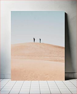 Πίνακας, People on Sand Dune Άνθρωποι στον Αμμόλοφο