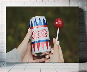 Πίνακας, Pepsi-Cola Can with Lollipop Pepsi-Cola Can with Lollipop