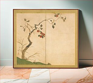 Πίνακας, Persimmon Tree by Sakai Hōitsu