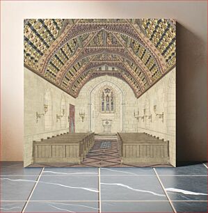 Πίνακας, Perspective for a Church Interior