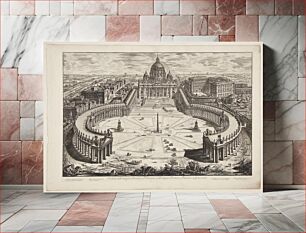 Πίνακας, Peter's Square by Giovanni Battista Piranesi