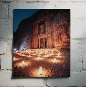 Πίνακας, Petra by Night Petra by Night