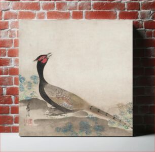 Πίνακας, Pheasant (1658-1716) by Ogata Korin