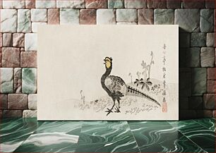 Πίνακας, Pheasant (1780 - 1820) vintage Ukiyo-e style