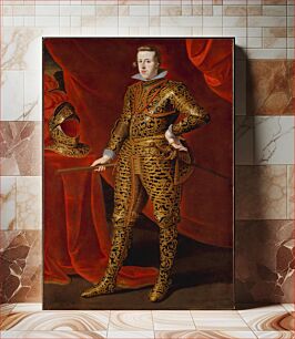 Πίνακας, Philip IV (1605–1665) in Parade Armor