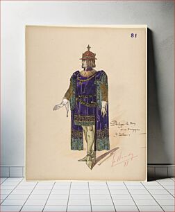 Πίνακας, Philip the Good, Duke of Burgundy; costume design for Jeanne d'Arc by the Paris Opera