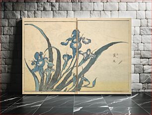 Πίνακας, Picture Book with Mixed Verses on Jōruri (Puppet Theater) (1815) by Katsushika Hokusai (1760–1849)