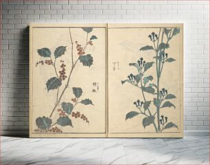 Πίνακας, Picture Book with Mixed Verses on Jōruri (Puppet Theater) (1815) by Katsushika Hokusai (1760–1849)