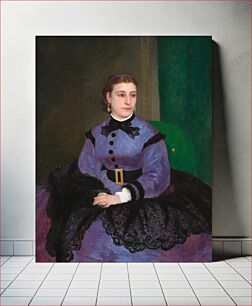 Πίνακας, Pierre-Auguste Renoir's Mademoiselle Sicot (1865)