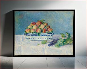 Πίνακας, Pierre-Auguste Renoir's Still Life with Peaches and Grapes