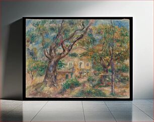 Πίνακας, Pierre-Auguste Renoir's The Farm at Les Collettes, Cagnes