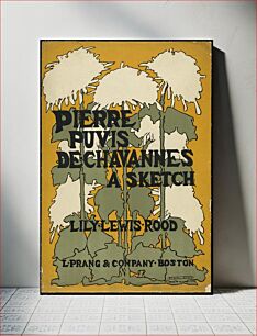 Πίνακας, Pierre Puvis de Chavannes, a sketch, Lily Lewis Rood, illustrations by Ethel Reed