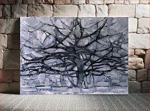 Πίνακας, Piet Mondrian's Gray Tree (1911)