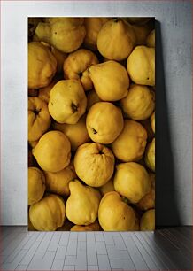 Πίνακας, Pile of Quince Fruits Σωρός από φρούτα κυδωνιών