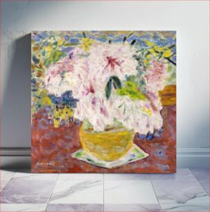 Πίνακας, Pink Bouquet (1930) by Pierre Bonnard