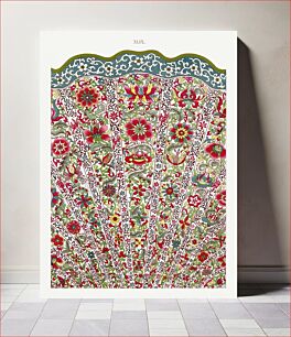 Πίνακας, Pink flower pattern, Examples of Chinese Ornament selected from objects in the South Kensington Museum and other collections by Owen Jones