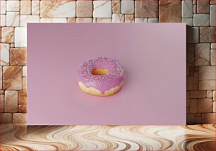 Πίνακας, Pink Frosted Doughnut Pink Frosted Donut