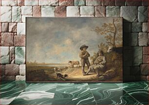 Πίνακας, Piping Shepherds by Aelbert Cuyp