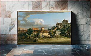 Πίνακας, Pirna: The Obertor from the South by Bernardo Bellotto