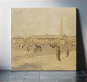 Πίνακας, Place de la Concorde no. III by Frank Edwin Scott