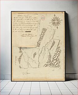 Πίνακας, Plan of Cheshire, surveyor's name not given, dated May 22, 1795