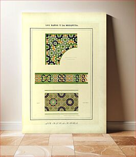 Πίνακας, Plans, elevations, sections, and details of the Alhambra volume 1 (1842) by Owen Jones