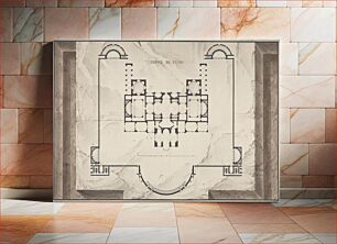 Πίνακας, Plans of Ancient Roman Church: 4. Terme di Tito