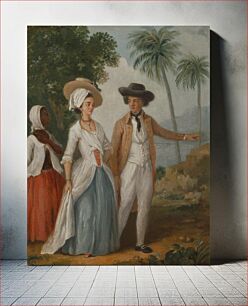 Πίνακας, Planter and his Wife, with a Servant