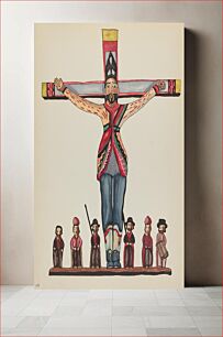 Πίνακας, Plate 29: Saint Acacius: From Portfolio "Spanish Colonial Designs of New Mexico" (1935–1942) byb American 20th Century