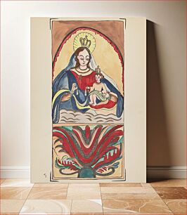 Πίνακας, Plate 7: Our Lady of Mt. Carmel: From Portfolio "Spanish Colonial Designs of New Mexico" (1935–1942) from the American 20th Century