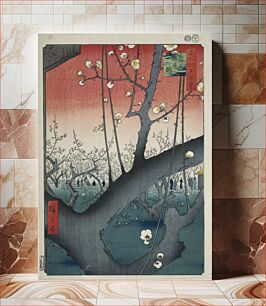 Πίνακας, Plum Garden at Kamata from from the series One Hundred Famous Views of Edo by Utagawa Hiroshige