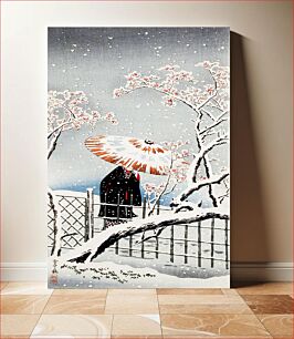 Πίνακας, Plum Tree in Snow by Hiroaki Takahashi (1871–1945)