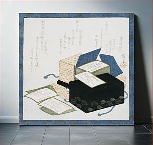 Πίνακας, Poetry Cards from the One Hundred Poems by One Hundred Poets by Utagawa Hiroshige