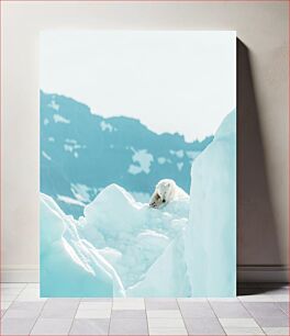 Πίνακας, Polar Bear on Iceberg Πολική αρκούδα στο παγόβουνο
