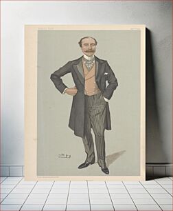 Πίνακας, Politicians - Vanity Fair- 'Whitby'. Mr. Ernest William Beckett. June 7, 1904