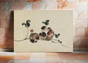 Πίνακας, Pomegranates by Katsushika Hokusai