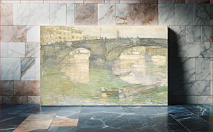 Πίνακας, Ponte Santa Trinità by Frederick Childe Hassam
