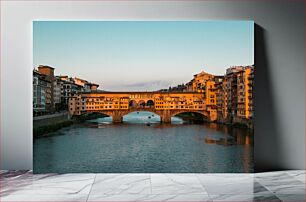 Πίνακας, Ponte Vecchio at Sunset Ponte Vecchio στο ηλιοβασίλεμα