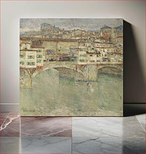 Πίνακας, Ponte Vecchio by F Childe Hassam