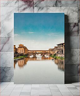 Πίνακας, Ponte Vecchio Over the Arno Ponte Vecchio Πάνω από τον Άρνο