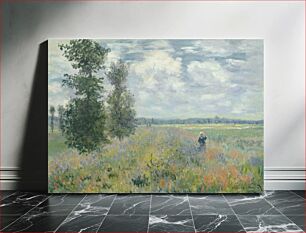 Πίνακας, Poppy Fields near Argenteuil (1875) by Claude Monet