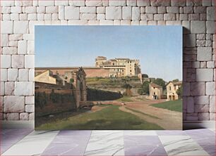 Πίνακας, Porta Angelica and Part of the Vatican by C.W. Eckersberg