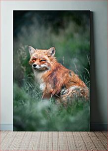 Πίνακας, Portrait of a Fox in the Wild Πορτρέτο μιας αλεπούς στην άγρια ​​φύση