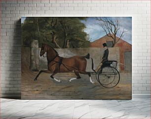 Πίνακας, Portrait of a Gentleman in a Carriage, American