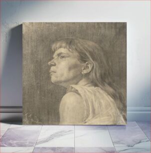 Πίνακας, Portrait of a girl, Ákos Aranyossa