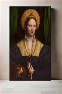 Πίνακας, Portrait of a Lady (1520–1525) by Bernardino Luini